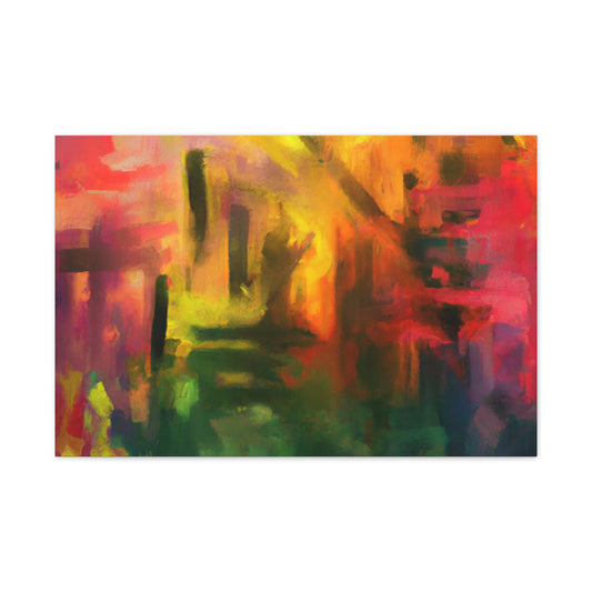 Abstract Painting Post-impressionist Style Decor Hanging Wall Painting Canvas Wall Art Print