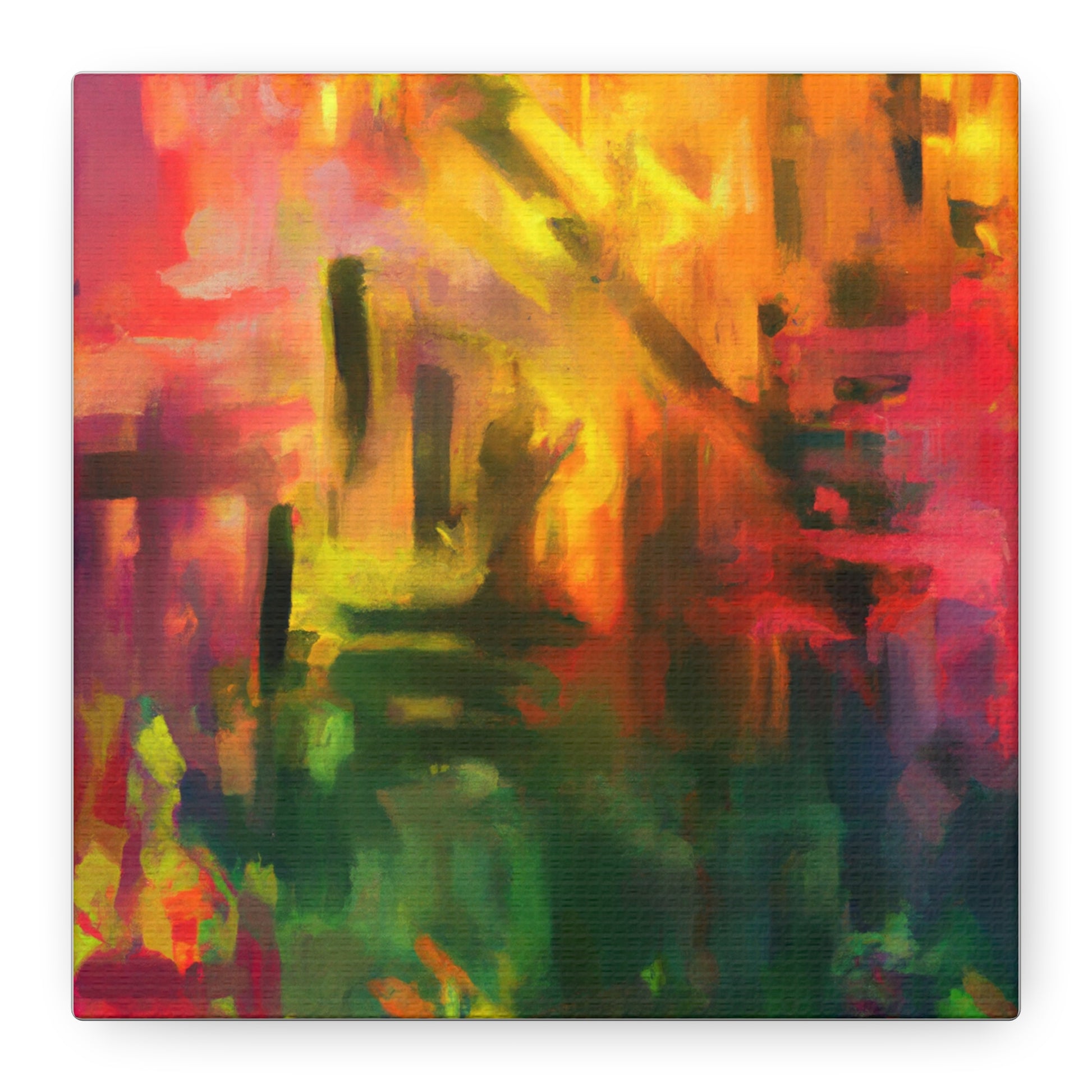 Abstract Painting Post-impressionist Style Decor Hanging Wall Painting Canvas Wall Art Print