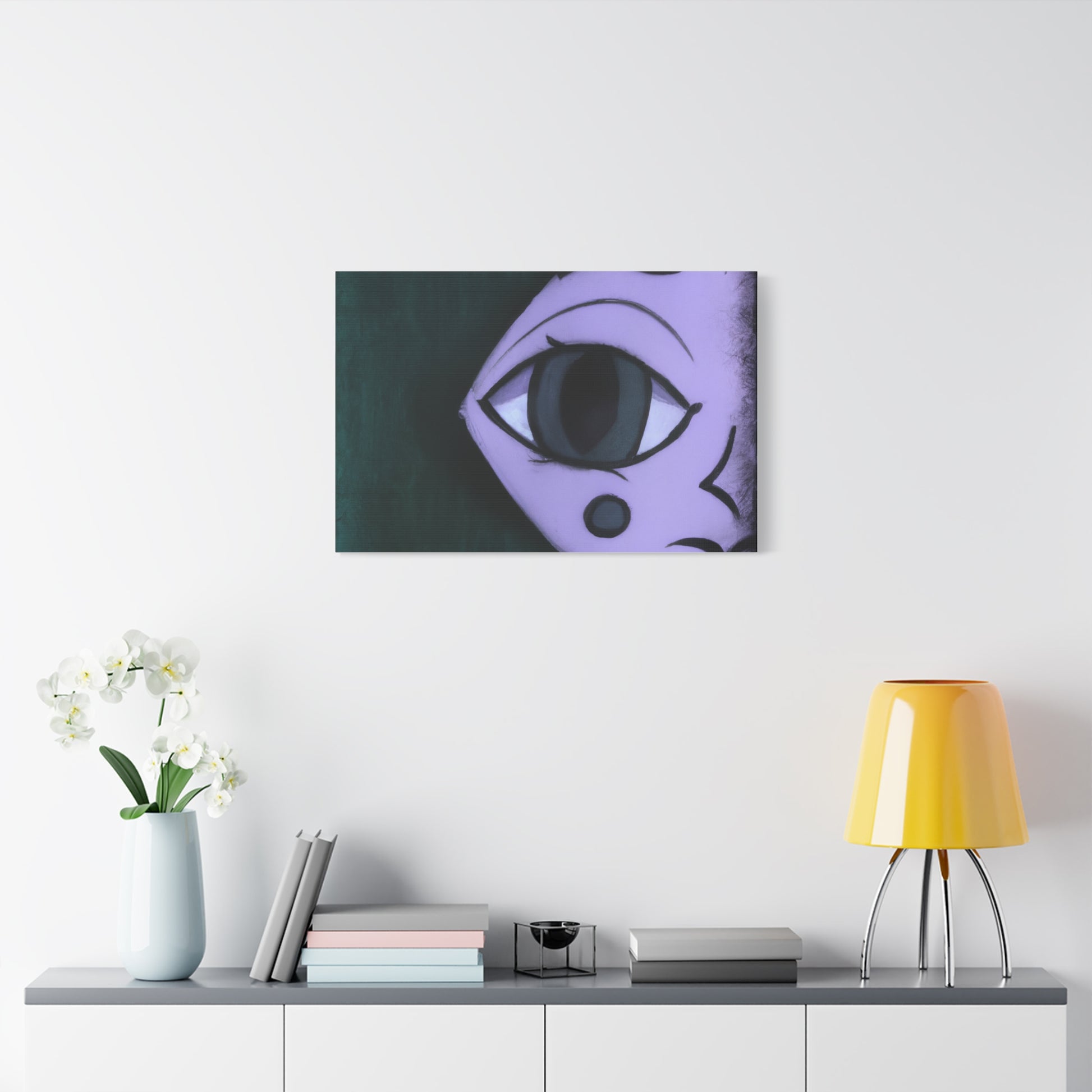 Abstract Digital Art Anime Style Decor Hanging Wall Painting Canvas Wall Art Print