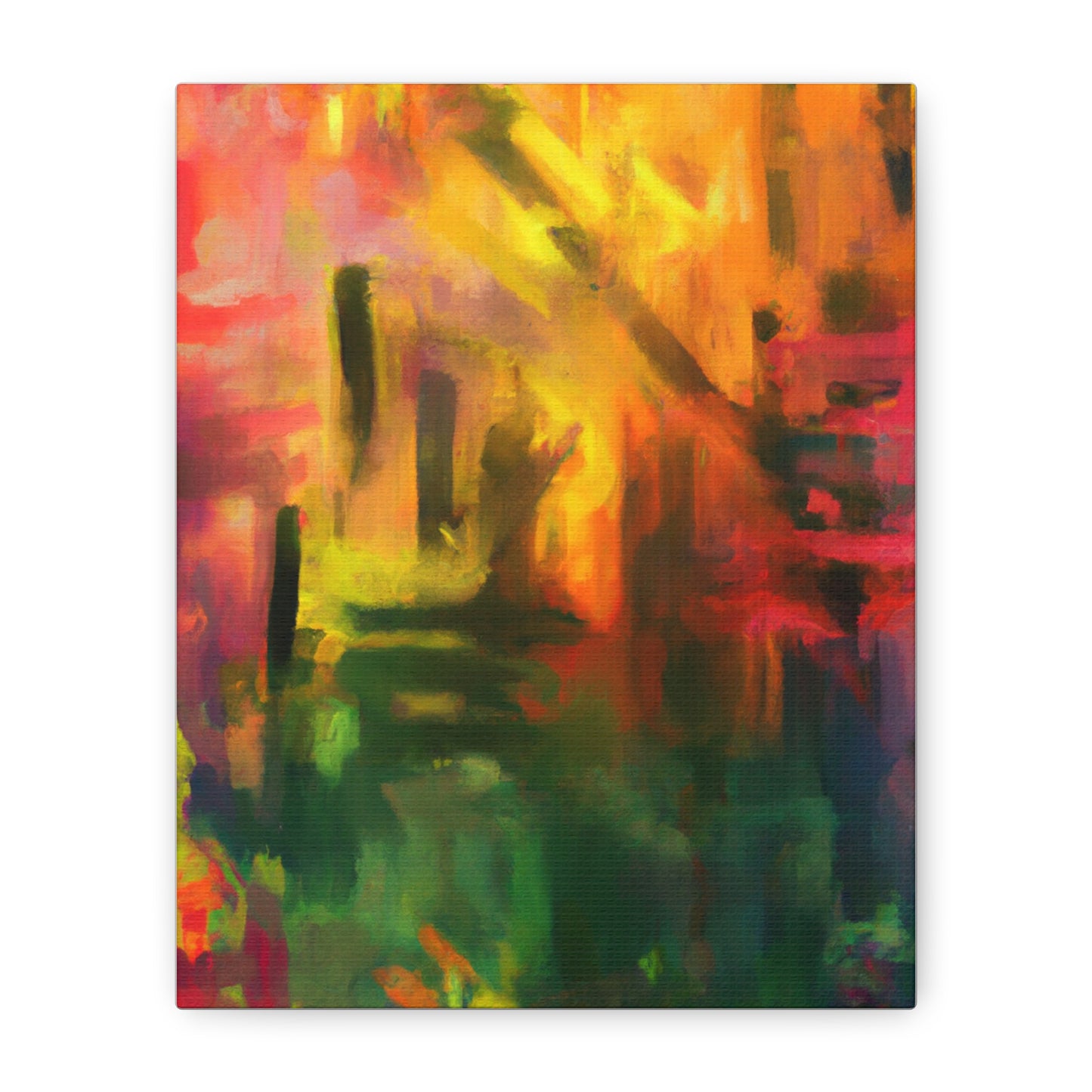 Abstract Painting Post-impressionist Style Decor Hanging Wall Painting Canvas Wall Art Print